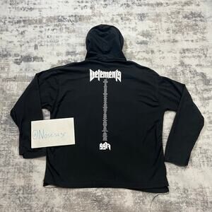 Authentic Vetements SS17 Staff Tour Hoodie S